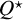 upper Q Superscript star