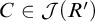 upper C element of script upper J left parenthesis upper R prime right parenthesis