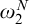omega 2 Superscript upper N