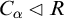 upper C Subscript alpha Baseline white left pointing triangle upper R