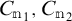 C sub m 1 comma C sub m 2