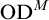 upper O upper D Superscript upper M
