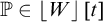 double struck upper P element of backslash l comma f comma l comma o comma o r upper W comma r comma f comma l comma o backslash o r t