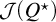 script upper J left parenthesis upper Q Superscript star Baseline right parenthesis