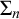 upper Sigma Subscript n