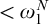 less than omega 1 Superscript upper N