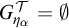 upper G Subscript eta Sub Subscript alpha Superscript script upper T Baseline equals backslash emptyset