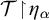 script upper T backslash exclamation mark up harpoon with barb right backslash exclamation mark eta Subscript alpha Baseline
