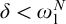 delta less than omega 1 Superscript upper N
