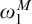 omega 1 Superscript upper M