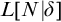 upper L upper N vertical bar delta