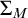 upper Sigma Subscript upper M