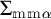 Summation of m m alpha