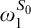 omega 1 Superscript upper S 0
