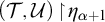 left parenthesis script upper T comma script upper U right parenthesis backslash exclamation mark up harpoon with barb right backslash exclamation mark eta Subscript alpha plus 1 Baseline