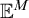 upper E Superscript upper M