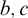 b comma c