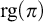 r g left parenthesis pi right parenthesis