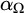 alpha Subscript upper Omega