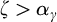 zeta greater than alpha Subscript gamma