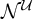 upper N Superscript script upper U