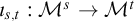 iota Subscript s comma t Baseline colon upper M Superscript s Baseline right arrow upper M Superscript t