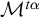 upper M Superscript t alpha