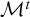 upper M Superscript t