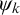 psi Subscript k