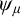 psi Subscript mu