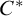 upper C Superscript asterisk