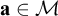 bold a element of script upper M