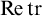 backslash operatorname re backslash operatorname trace