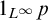 1 Subscript upper L Sub Superscript infinity Baseline p