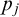 p Subscript j