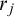 r Subscript j