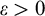 epsilon greater than 0