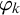 phi Subscript k