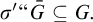 sigma prime quotation mark upper G overbar subset of or equal to upper G period