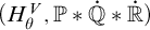 left parenthesis upper H Subscript theta Superscript upper V Baseline comma double struck upper P asterisk ̇ double struck upper Q asterisk ̇ double struck upper R right parenthesis