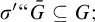 sigma prime quotation mark upper G overbar subset of or equal to upper G semicolon