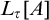 upper L Subscript tau Baseline upper A