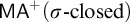 upper M upper A Superscript plus Baseline left parenthesis sigma minus closed right parenthesis