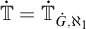 ̇ double struck upper T equals ̇ double struck upper T Subscript ̇ upper G comma normal first transfinite cardinal 1
