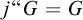 j quotation mark upper G equals upper G