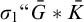 sigma 1 quotation mark upper G overbar asterisk upper K overbar