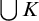backslash leftcup upper K