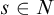 s element of upper N