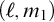 left parenthesis script l comma m 1 right parenthesis