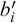 b Subscript i Baseline prime